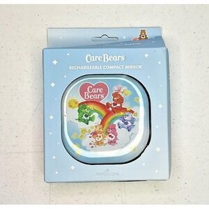 Impressions Vanity Care Bears Rechargeable Compact Mirror Rainbow 5 Bears